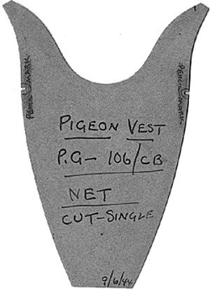 Pigeon Vest