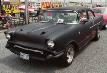 Muscle Cars - Lined Up - Closeup