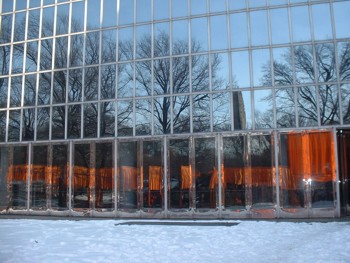 Cleopatra's Needle and The Gates Reflected