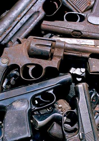 Weapons Turned In for Destruction