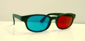 Fancier 3D red/blue glasses
