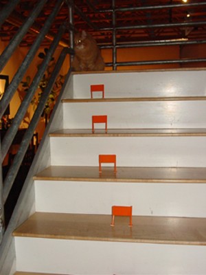 Lee Hargadon's "The Somerville Gates" on table