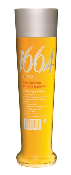 Philippe Starck's bottle for Kronenbourg Beer