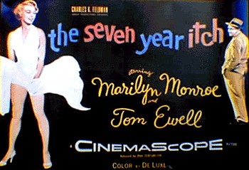 Poster of Marilyn Monroe on Subway Grate from The Seven Year Itch